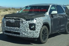 Những hình ảnh đầu tiên của Hyundai Palisade trên đường chạy thử
