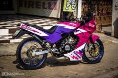 Kawasaki KR150 Pink Candy - bản độ đậm chất chơi người Thái