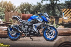 Kawasaki Z300 bản độ tráng lệ từ công nghệ đồ chơi CNC cao cấp