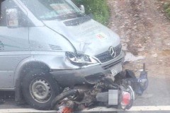 Lạng Sơn: Sang đường, một phụ nữ đi xe máy va chạm với ô tô khách, tử vong tại chỗ