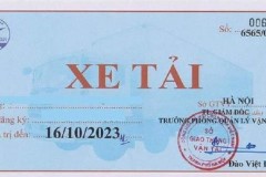 Nhiều phát sinh trong quá trình cấp phù hiệu xe tải nhẹ dưới 3,5 tấn