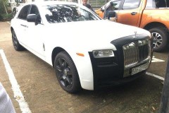 Rolls-Royce Ghost 2 tông màu độc lạ của ông Đặng Lê Nguyên Vũ tái xuất ở Buôn Ma Thuột