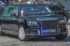 “Siêu limousine” Kortezh của Tổng thống Putin lần đầu xuất hiện bên ngoài lãnh thổ nước Nga