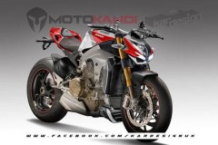 Chiêm ngưỡng hình ảnh concept Ducati Streetfighter V4 của Kardesign