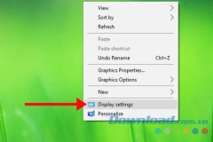 Cách thay đổi độ phân giải màn hình trên Windows 10