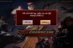 Tiếp tục sự cố đăng nhập CF Legends với tài khoản Facebook