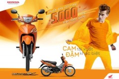 Honda Wave Alpha 110 có thêm phiên bản giới hạn màu cam với 5000 chiếc