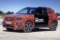 Hé lộ những hình ảnh đầu tiên về mẫu crossover Volkswagen T-Cross đời 2019