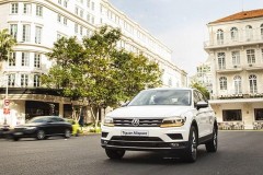 Volkswagen Tiguan Allspace đã hoàn tất các thủ tục thông quan