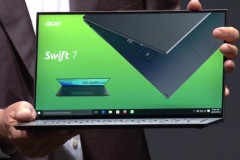 Acer Swift 7 (gen 2): Laptop có độ dày chưa tới 10mm với viền bezel siêu mỏng