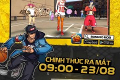 Bóng Rổ Mobi VNG tặng game thủ 200 giftcode chào mừng Close Beta vào 9h ngày 23/8