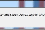 Cách tắt thông báo Privacy Warning trên Excel