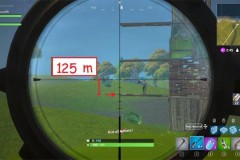 Xác định khoảng cách bắn với súng bắn tỉa trong Fortnite