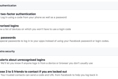Cách tăng cường bảo mật tài khoản Facebook trước tin tặc