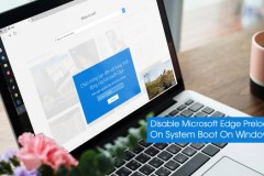 Hướng dẫn cách vô hiệu hóa tải trước của Microsoft Edge