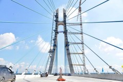 Cầu Vàm Cống 5.700 tỷ đồng sẽ sửa xong vết nứt và thông xe trước Tết Nguyên đán 2019