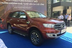Ford Everest 2018 sẽ ra mắt thị trường Việt Nam vào ngày mai 29/8