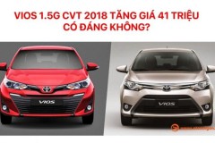 Toyota Vios 2018 giá 606 triệu đồng có đáng để lựa chọn?