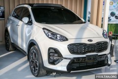 Kia tung ra phiên bản nâng cấp giữa chu kỳ của mẫu Sportage tại Indonesia