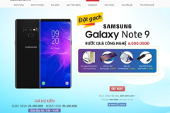 Đặt mua Note 9 trúng Note 9, nhận thêm bộ quà 6 triệu đồng tại Di Động Việt 