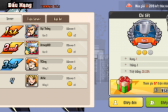 Đấu Hạng – Nơi game thủ Bóng Rổ Mobi tranh tài, khẳng định kỹ năng với người chơi khác