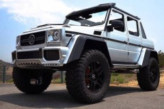 Độc đáo xe offroad Mercedes G500 4x4² Landaulet độc nhất Thế giới