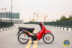 Honda Wave độ lịch lãm và sang trọng qua dàn đồ chơi khủng