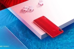 Nova 3 màu đỏ sẽ chính thức được bán ra vào ngày 17/8 tại Trung Quốc