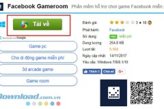 Hướng dẫn cài đặt Gameroom và chơi game online trên Facebook