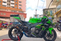 Kawasaki ZX-10R ngựa chiến nâng cấp khủng tại dãi đất chữ S
