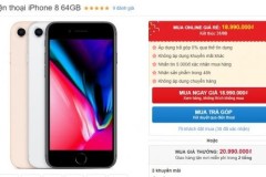 iPhone 8 chính hãng bất ngờ giảm 2 triệu đồng tại Việt Nam