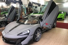 McLaren 570S độ body kit 570-VX độc nhất Việt Nam được cho ra biển số