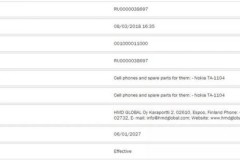 Smartphone Nokia xuất hiện trong cơ quan chứng nhận của Nga