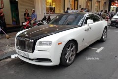 Rolls-Royce Wraith - xế cũ của của ông chủ Trung Nguyên xuống phố với phong cách Panda