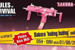 ROS mobile: Update mới – Sakura MP7 ‘hường hường’ xuất chinh