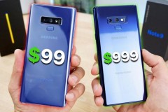 Trên tay và so sánh cả hai phiên bản thật và giả của Galaxy Note 9