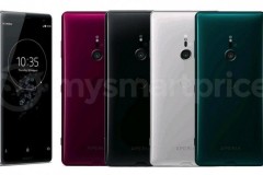 Sony Xperia XZ3 xuất hiện rõ nét với 4 màu sắc khác nhau