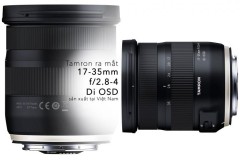 Tamron giới thiệu ống kính Fullframe 17-35mm f/2.8-4 Di OSD mới cho Nikon và Canon