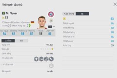 Top 5 thủ môn mạnh nhất FIFA Online 4 mùa 17