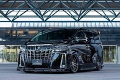 "Chuyên cơ mặt đất" Toyota Alphard 2018 nhận gói bodykit mới cực hầm hố