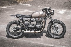 Triumph Bonneville T120 độ sang trọng và mát mẻ theo theo lập trường của Zeus Custom