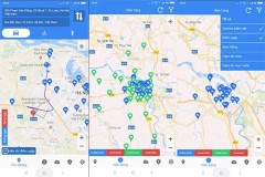 Ứng dụng cảnh báo điểm ngập miễn phí ở Hà Nội
