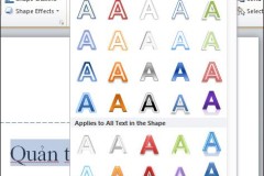 Cách tạo hiệu ứng chữ trong PowerPoint