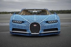 Cận cảnh Bugatti Chiron được làm hoàn toàn bằng mảnh ghép LEGO