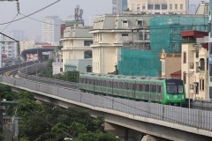 Chạy thử 5 đoàn tàu đường sắt Cát Linh - Hà Đông từ 20-9