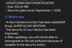 Galaxy S8 nhận update với các tính năng mới 'không thể bỏ qua'