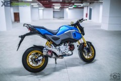 Honda MSX 125 được biker trẻ Vũng Tàu độ lại nhiều chi tiết đồ chơi