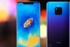 Lộ diện hình ảnh thực tế của Huawei Mate 20 Pro bản màu xanh dương