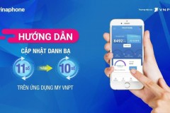 Chuyển danh bạ 11 số thành 10 cho sim VinaPhone với MyVNPT