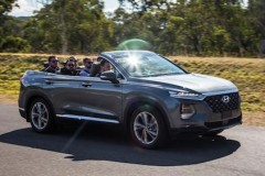 Hyundai Santa Fe 2019 mui trần độc nhất thế giới